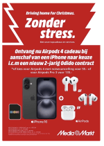 Gratis Apple Airpods 4 bij een nieuw 2-jarig Odido Abonnement i.c.m. een iPhone