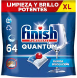 64 pastillas Finish Powerball Quantum lavavajillas por 9.65€