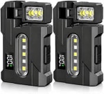 2 unidades T-SUN Mini Linterna LED Recargable 800mAh, 7 Modos por 16.49€
