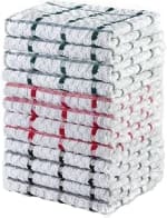 Tea Towels Extra Large 70 X 40 cm Set - Assorted Colours (Pack of 9) - Sold by DreamN