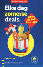 Élke dag zomerse deals met de Lidl plus app