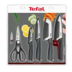Tefal Comfort, 4 cuchillos y unas tijeras por 25.18€