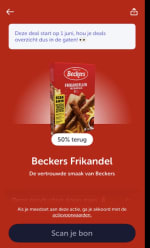 Beckers hamburgers en fricandellen gratis na cashback via Tikkie en Jumbo