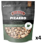 4 Bolsas de 130 gr de Pistachos tostados y salados Fincas Pizarro Borges por 9.21€