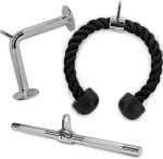 Yes4All Tricep Press Down Cable Machine Attachment Set – £20.56