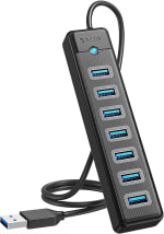 Hub USB 3.0 7 Puertos 19.7" por $247 | Amazon