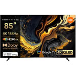 TV QLED 85" Xiaomi TV Max 85, QLED 4K, Smart TV con Google por 849.15€