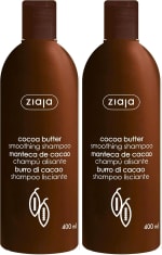 2 unidades Ziaja Manteca de Cacao champú 400 ml por 3.54€
