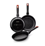 Monix Set 3 Sartenes Titan Rock 18-22-26cm por 28,41€