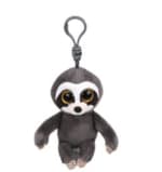 Llavero peluche Beanie Boos Dangler grey Sloth clip 10cm por 3.95€