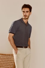 Pedro del Hierro Polo Manga Corta Navy por 14,94€