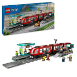 LEGO City 60423 Tranvía y estación del centro de la ciudad por 52.90€