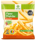 Papas Prefritas Corte Recto Congeladas Tottus 1 Kg por 3.390