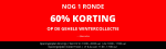 60% korting op de gehele wintercollectie