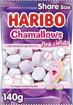 Haribo Chamallows Marshmallows 140g – £0.95 / £0.85 S&S