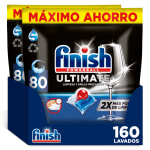 Finish Powerball ULTIMATE 160 pastillas lavavajillas aroma regular por 27,17€