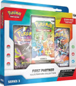 Pokémon TCG: First Partner Illustration Collection—Series 3 (3 Promo Cards, 2 Booster