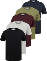 5 Pack Cotton T-Shirts £20 with Code EXTRA20