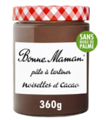 Pâte à tartiner noisette cacao BONNE MAMAN 360g à 4,89€