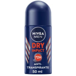 Gemini saidNivea Men Dry Impact Roll-on 50ml por 3,45€