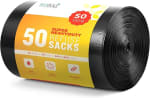 EcoBag 50 Pack Super Strong Heavy Duty Refuse Sacks £4.92