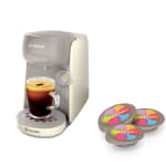 Chollazo Tassimo Cafetera Finesse + 100 cápsulas por solo 32.28€