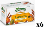 6 x Infusión de cúrcuma con té matcha en bolsitas Hornimans 20 ud. por 8.81€