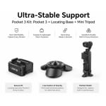 DJI Pocket 3 Ultra-Stable Kit, Handheld Gimbal Bundel + Locating Base Locating €329