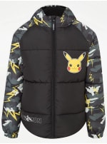 Boy’s Pokémon Pikachu Camouflage Jacket – £14 with Free Click & Collect