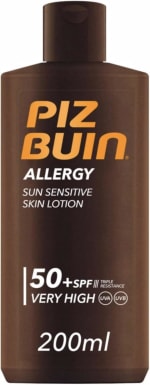 PIZ BUIN Allergy Sun Sensitive Skin Lotion FPS 50 (200 ml) por 7.15€