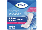 Tena compresas discreet maxi 12 unidades por 3.88€ [50% descuento en 2ª unidad]