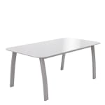 Mesa de jardín de acero Alma 45x35x85 cm por 9,99€