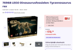 LEGO 76968 Dinosaurusfossielen voor 172,49 euro