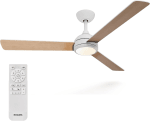 Philips Civx Lámpara de Techo con Ventilador LED, 3 aspas por 80.69€