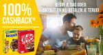 Probeer Ontbijtgranen Nesquik 450g OF KitKat 330g gratis na cashback