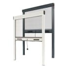 Store moustiquaire fenêtre & porte Alu recoupable Modèle Éco à 26,90€