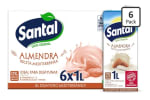 Santal Bebida Vegetal de Almendra Sin Azúcares Añadidos, Pack 6x1L por 5.70€.