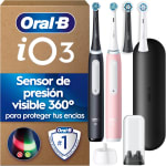 Pack de 2 Oral-B iO 3 Cepillos de Dientes Eléctricos, Negro y Rosa por 114.95€