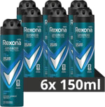 Rexona Men Advanced Protection Cobalt Dry 6 x 150 ml voor €12,11 bij Amazon