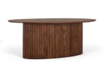 Table à manger Bois Marron - FAUSTINE à 1.495,90€