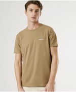 Pepe Jeans Camiseta Logo Beige por 12,50€