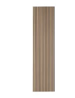 Panneau mural déco 240x60 cm COLVA Naturel/Noir à 39,99€