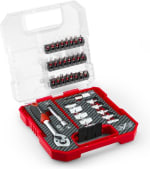 Einhell 109022 Dopsleutel-bitinzetset 1/4" 37-delig voor €16,51 bij Bol