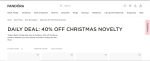 Up to 40% Off Pandora Christmas Charms + Extra 10% Off for Members