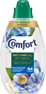 3 X Comfort Botanical Heavenly Fresh Fabric Conditioner softener with CrystalFresh*