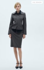 Chaqueta a rayas con doble cremallera por 11.99€