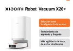 Xiaomi Robot Vacuum X20+ con Estación base inteligente por 222.10€
