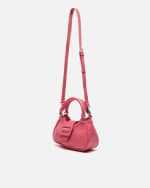 Bolso de mano pequeño con asa bandolera extráible Rosa por solo 12€