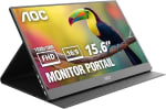 Monitor portátil AOC 16T20 15.6" FHD por $1,298 | Oferta Amazon