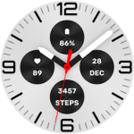 Simple Analog Watch Face voor Android gratis